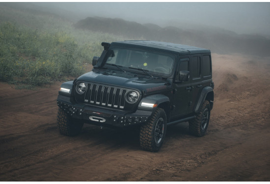 Бампер силовой передний BMS PRO-Line для Jeep Wrangler JL 2018+