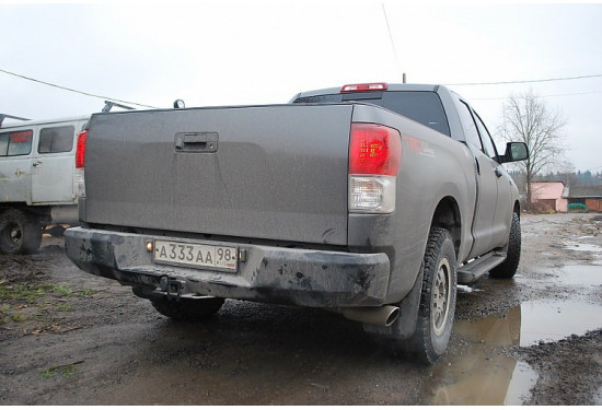 Бампер силовой задний АМЗ для Toyota Tundra 2007-2013