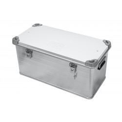 Алюминиевый ящик РИФ усиленный с замком 782х385х379 мм (ДхШхВ)