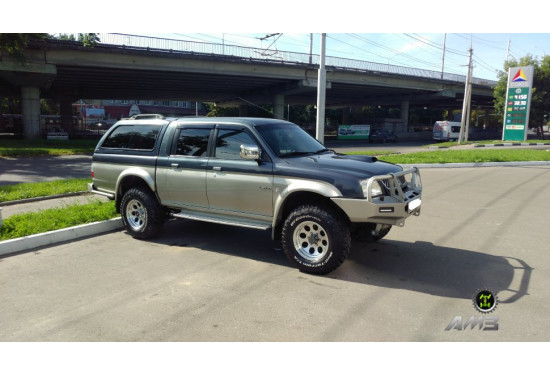 Бампер силовой передний АМЗ для Mitsubishi L200 III 1996-2006