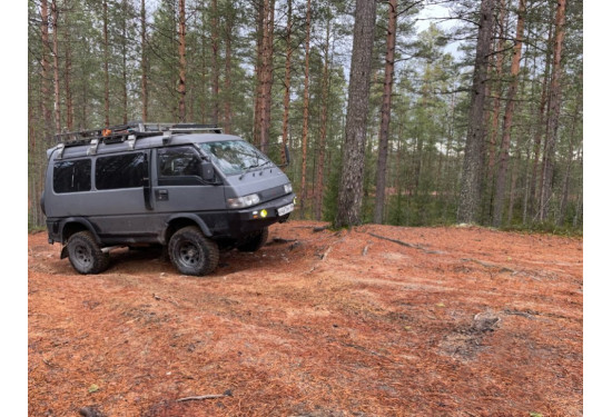 Бампер силовой передний АМЗ для Mitsubishi Delica 1986-1999