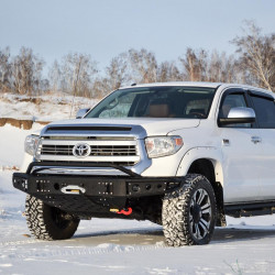 Бампер силовой передний BMS ALFA для Toyota Tundra 2014+