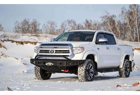 Бампер силовой передний BMS ALFA для Toyota Tundra 2014+