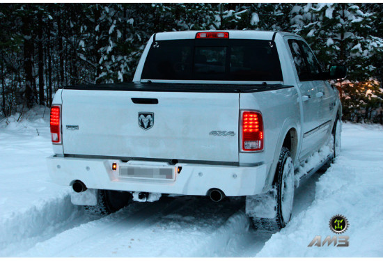 Бампер силовой задний АМЗ для Dodge Ram IV 2009-2017