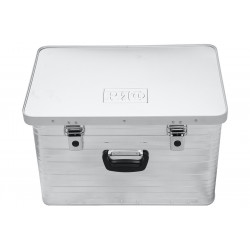 Алюминиевый ящик РИФ усиленный с замком 568х377х360 мм (ДхШхВ)