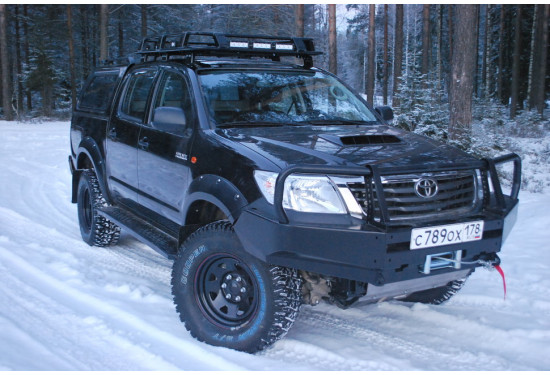 Защита днища АМЗ для Toyota Hilux 2005+