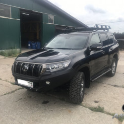 Бампер силовой передний АМЗ для Toyota Land Cruiser Prado 150 2017-2023