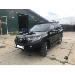 Бампер силовой передний АМЗ для Toyota Land Cruiser Prado 150 2017-2023