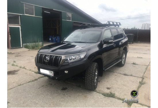 Бампер силовой передний АМЗ для Toyota Land Cruiser Prado 150 2017-2023