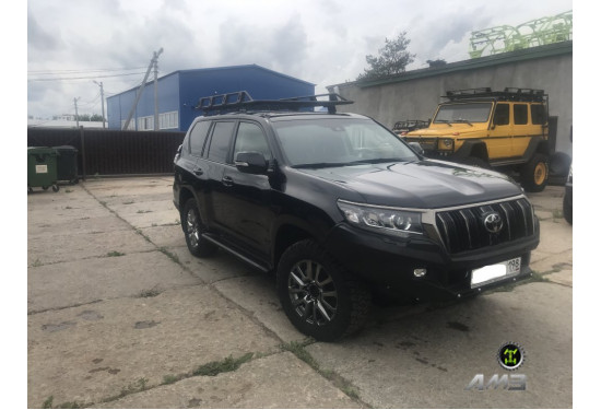 Бампер силовой передний АМЗ для Toyota Land Cruiser Prado 150 2017-2023