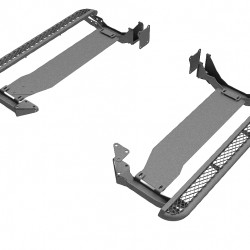 Силовые пороги АМЗ с защитой баков для УАЗ Хантер