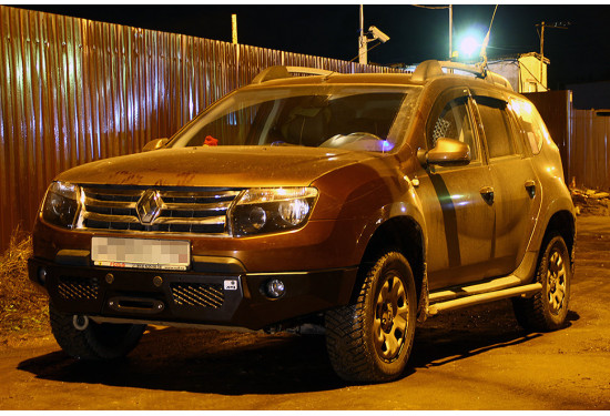 Бампер силовой передний АМЗ для Renault Duster