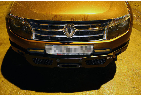 Бампер силовой передний АМЗ для Renault Duster