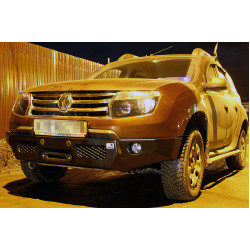 Бампер силовой передний АМЗ для Renault Duster