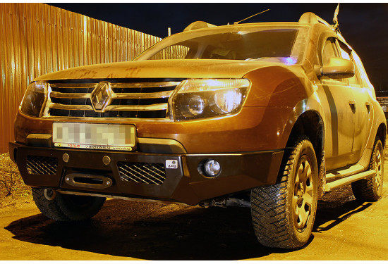 Бампер силовой передний АМЗ для Renault Duster