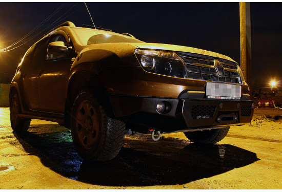 Бампер силовой передний АМЗ для Renault Duster