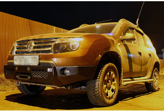 Бампер силовой передний АМЗ для Renault Duster