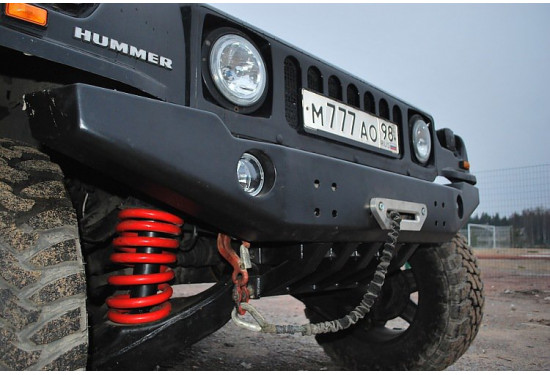 Бампер силовой передний АМЗ для Hummer H1 1992-2006