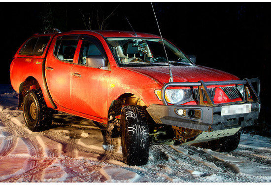 Бампер силовой передний АМЗ для Mitsubishi L200 IV 2005-2016