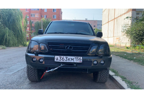 Бампер силовой передний АМЗ для Toyota Land Cruiser 100 / Lexus LX470