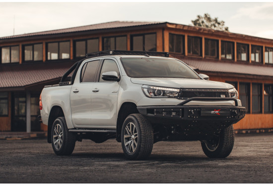 Бампер силовой передний BMS ALFA для Toyota Hilux REVO 2015+