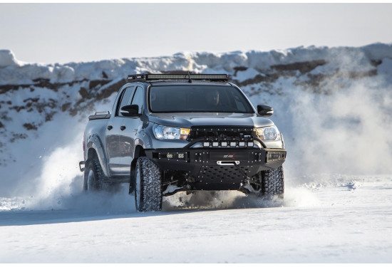 Бампер силовой передний BMS ALFA для Toyota Hilux REVO 2015+