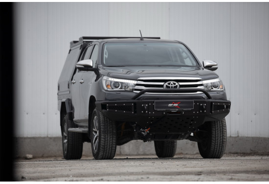 Бампер силовой передний BMS ALFA для Toyota Hilux REVO 2015+