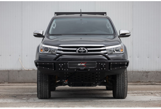 Бампер силовой передний BMS ALFA для Toyota Hilux REVO 2015+