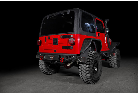 Бампер силовой задний BMS ALFA для Jeep Wrangler TJ 	1996-2007