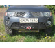 Площадка под лебёдку АМЗ в штатный бампер Mitsubishi L200 IV 2006-2014