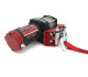 Лебедка электрическая redBTR серии QUATTRO с усиленным корпусом 12V 2000 lbs / 907 кг со стальным тросом