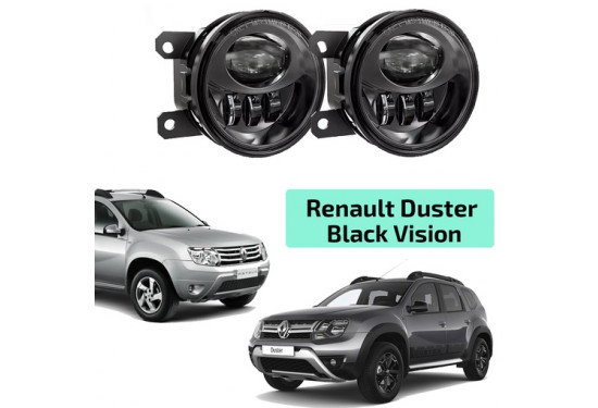 Светодиодные противотуманные LED фары для Renault Duster I/II 2010+