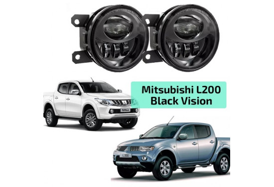 Светодиодные противотуманные LED фары для Mitsubishi L200 IV/V 2006-2019