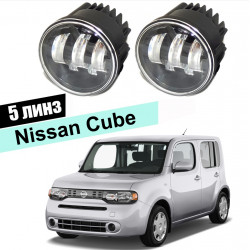 Светодиодные противотуманные LED фары для Nissan Cube Z12