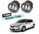 Светодиодные противотуманные LED фары для Nissan Tiida и Nissan Tiida Latio