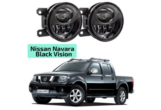 Светодиодные противотуманные LED фары для Nissan Navara D40 III/IV 2004-2014