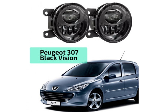 Светодиодные противотуманные LED фары для Peugeot 307 2005-2008