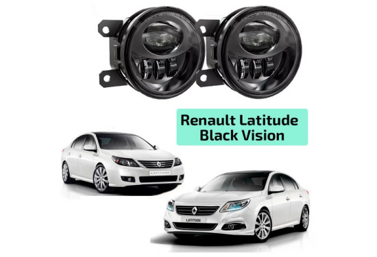 Светодиодные противотуманные LED фары для Renault Latitude 2010-2015