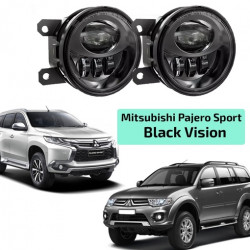 Светодиодные противотуманные LED фары для Mitsubishi Pajero Sport II/III 2008-2021