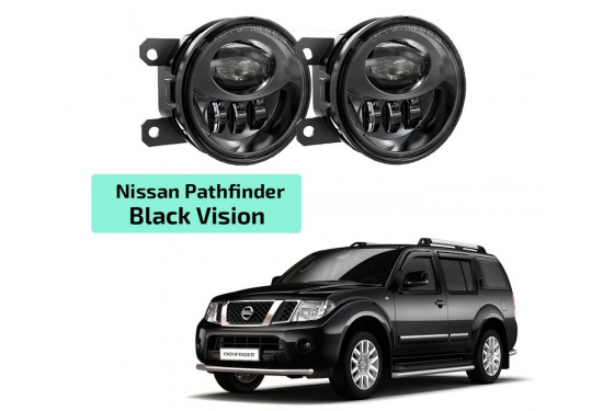 Светодиодные противотуманные LED фары для Nissan Pathfinder R51 2004-2014