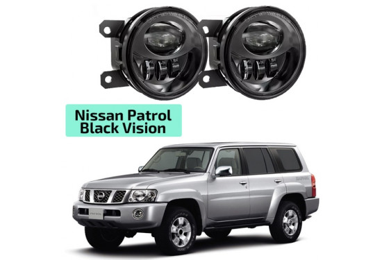 Светодиодные противотуманные LED фары для Nissan Patrol Y61 2004-2010