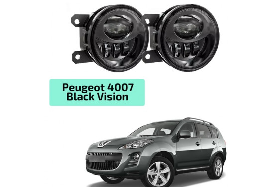 Светодиодные противотуманные LED фары для Peugeot 4007 2007-2012