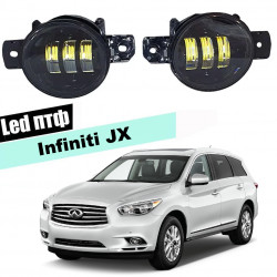 Светодиодные противотуманные LED фары для Infiniti JX I 2012-2014