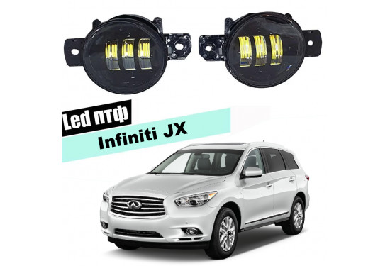 Светодиодные противотуманные LED фары для Infiniti JX I 2012-2014