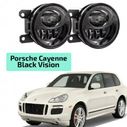 Светодиодные противотуманные LED фары для Porsche Cayenne II 958 2010-2018