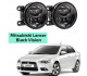 Светодиодные противотуманные LED фары для Mitsubishi Lancer X рестайлинг 2011-2017