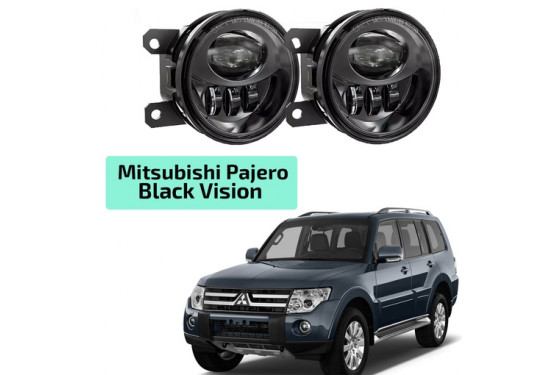 Светодиодные противотуманные LED фары для Mitsubishi Pajero III/IV 2002+