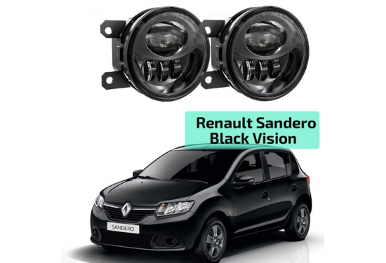 Светодиодные противотуманные LED фары для Renault Sandero I/II 2009+