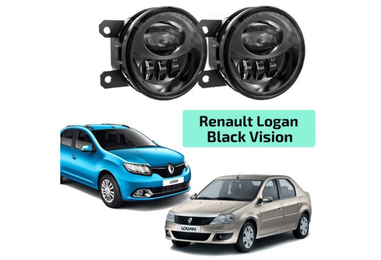 Светодиодные противотуманные LED фары для Renault Logan I/II 2004+