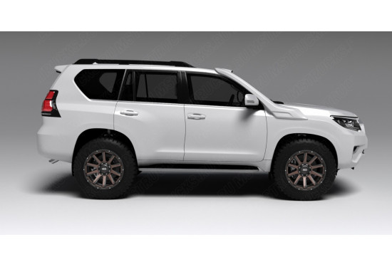 Шноркель аэродинамический для Toyota Land Cruiser Prado 150 2018-2023